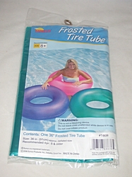 Frosted Tire Tube